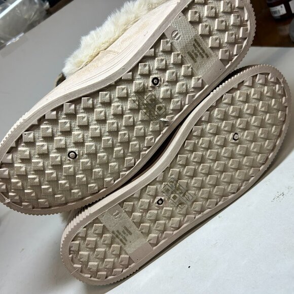 Journee Collection Womens 11 M Beige Sunset Lined Platform Slippers NIB IA6 - Picture 9 of 9